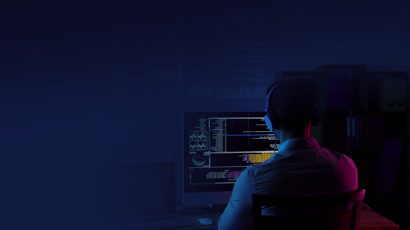 Fondo de pantalla con código de programación